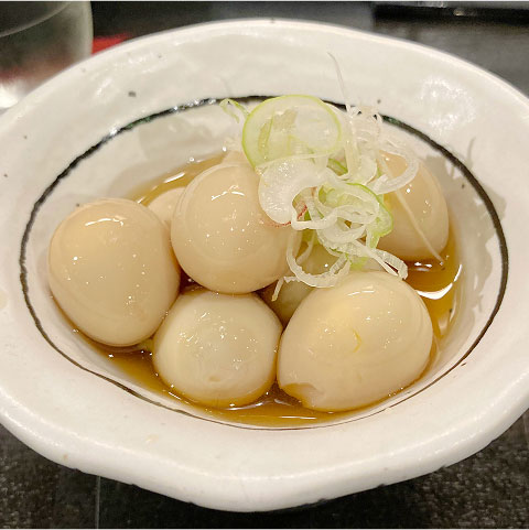 うずらの味玉